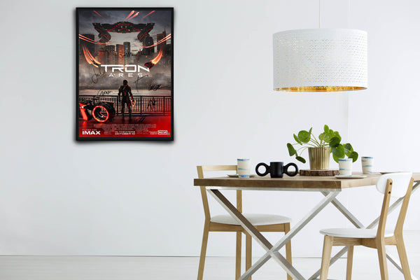 TRON: Ares Signed Poster with COA