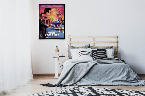 True Romance Signed Poster with COA