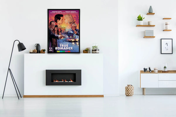 True Romance Signed Poster with COA