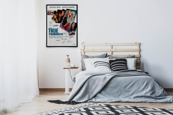 True Romance Signed Poster with COA