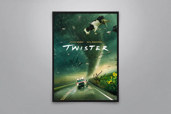 Twister Signed Poster with COA