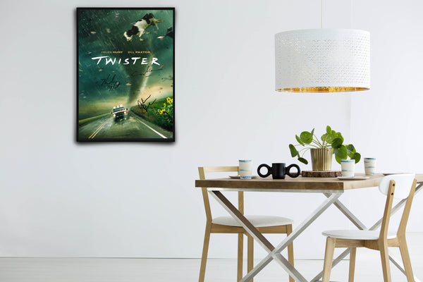 Twister Signed Poster with COA