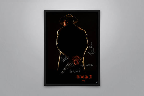 Unforgiven Signed Poster with COA