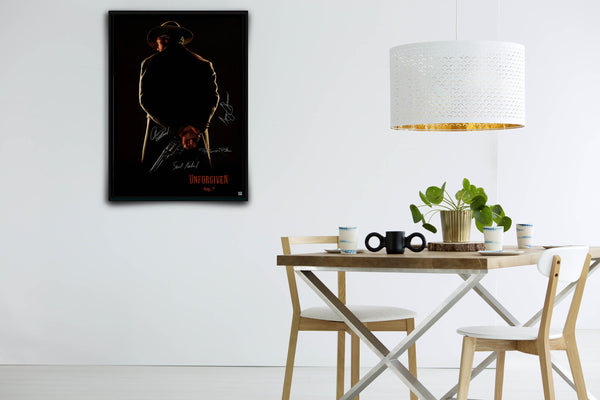 Unforgiven Signed Poster with COA