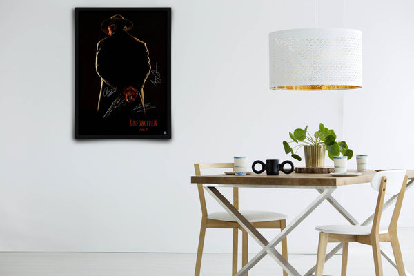 Unforgiven Signed Poster with COA