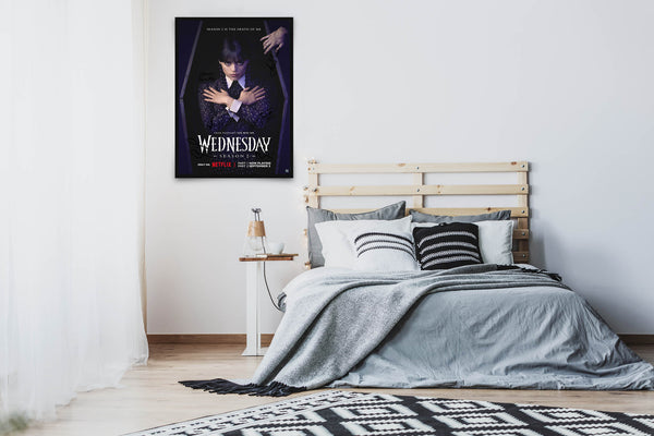 Wednesday: Season 2 Signed Poster with COA