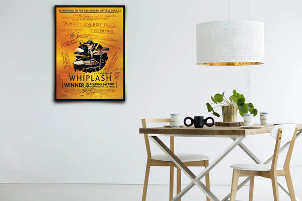 Whiplash 10th Anniversary Signed Poster with COA