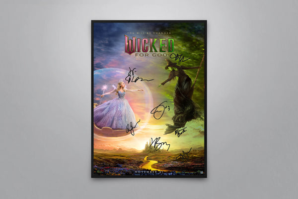 Wicked: For Good Signed Poster with COA