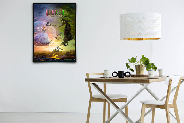 Wicked: For Good Signed Poster with COA