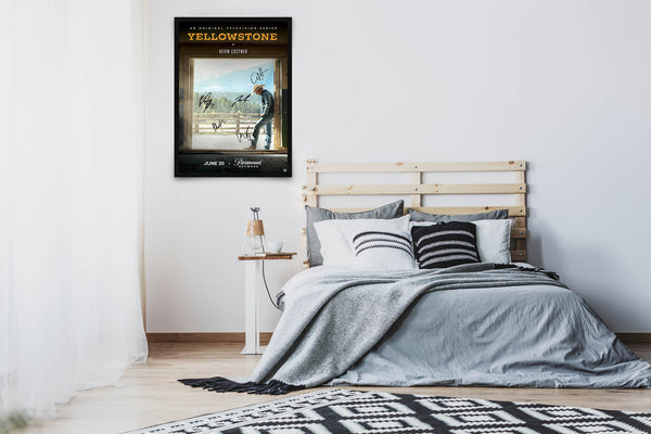 Yellowstone Signed Poster with COA