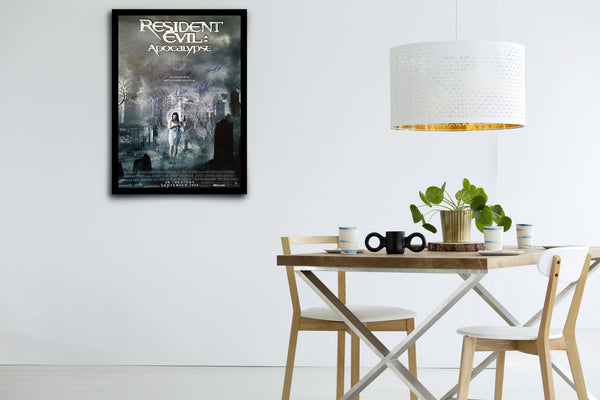 Resident Evil: Apocalypse Signed Poster with COA