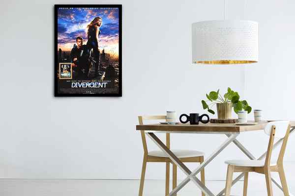 Divergent Signed Poster with COA