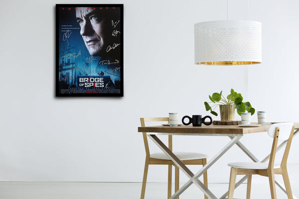 BRIDGE OF SPIES - Signed Poster + COA