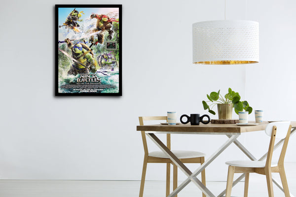 TEENAGE MUTANT NINJA TURTLES - Signed Poster + COA