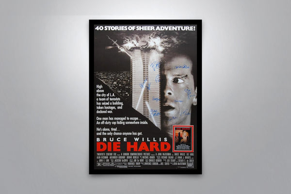 DIE HARD - Signed Poster + COA