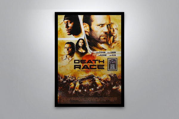 DEATH RACE - Signed Poster + COA