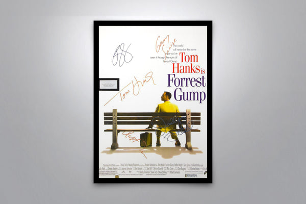 FORREST GUMP - Signed Poster + COA