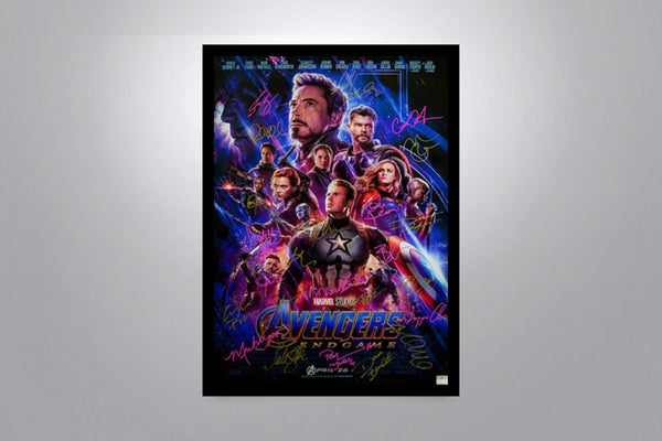 Avengers Endgame - Signed Poster + COA