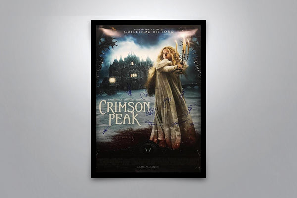 CRIMSON PEAK - Signed Poster + COA