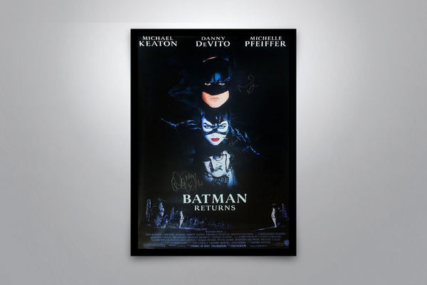 Batman Returns - Signed Poster + COA