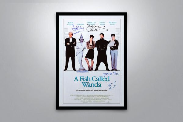 A Fish Called Wanda Signed Poster with COA