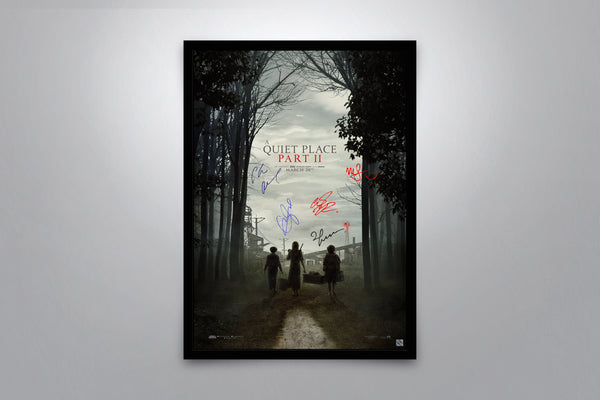 A Quiet Place: Part II - Signed Poster + COA