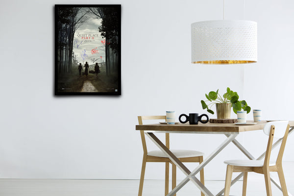 A Quiet Place: Part II Signed Poster with COA