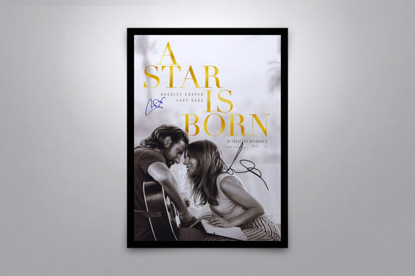 A Star Is Born Signed Poster with COA