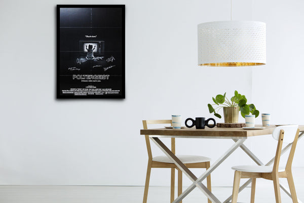 Poltergeist Signed Poster with COA