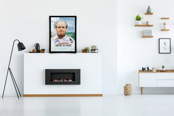 About Schmidt Signed Poster with COA