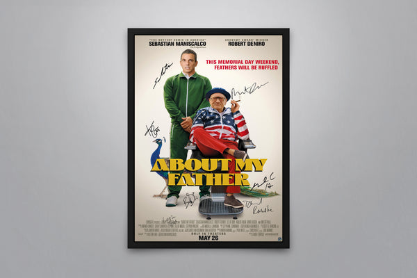 About My Father - Signed Poster + COA