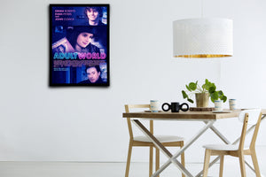Adult World Signed Poster with COA