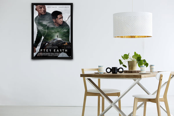 After Earth Signed Poster with COA