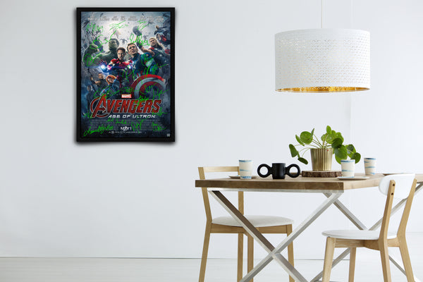 AVENGERS: Age of Ultron - Signed Poster + COA