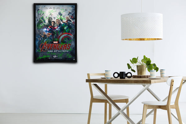 Avengers: Age of Ultron Signed Poster with COA