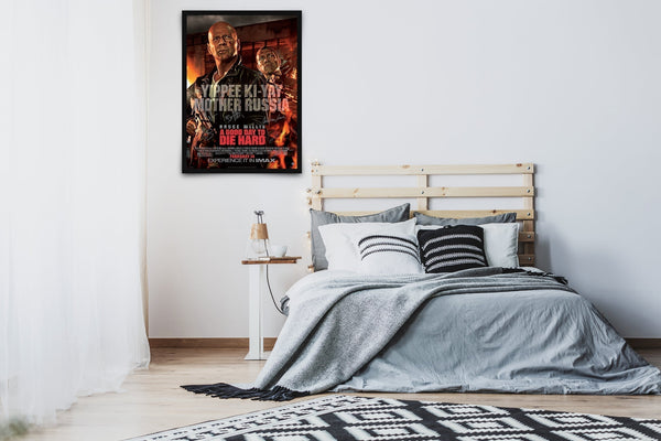 A Good Day to Die Hard Signed Poster with COA