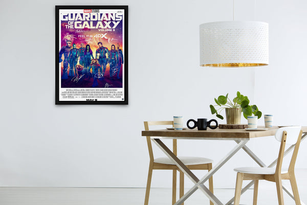 Guardians of the Galaxy Volume 3 - Signed Poster + COA