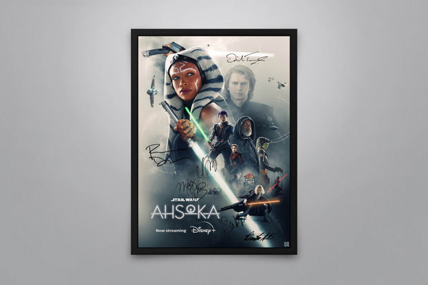 Ahsoka Signed Poster with COA