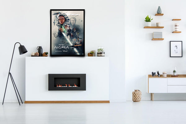 Ahsoka Signed Poster with COA