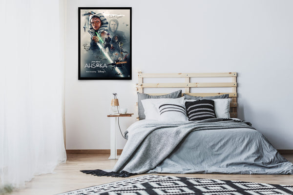 Ahsoka Signed Poster with COA