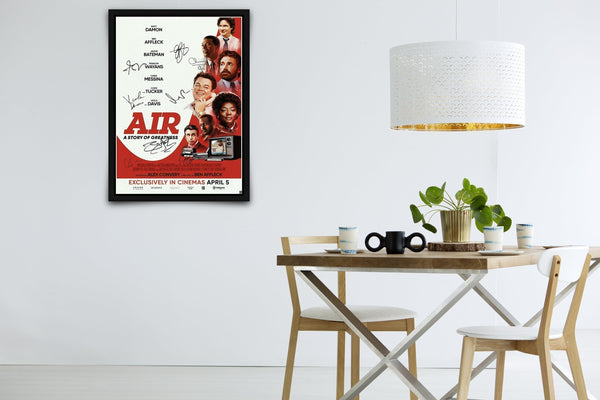 Air Signed Poster with COA