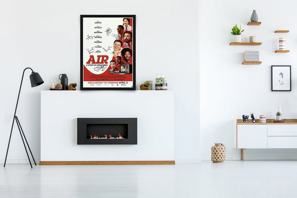 Air Signed Poster with COA