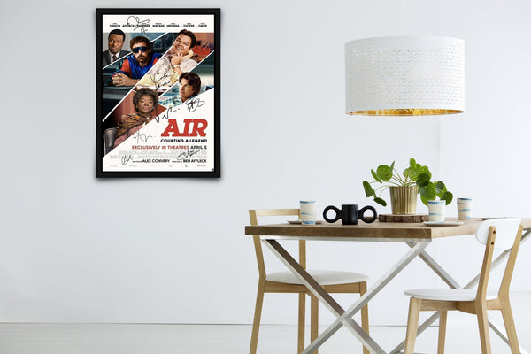 Air Signed Poster with COA