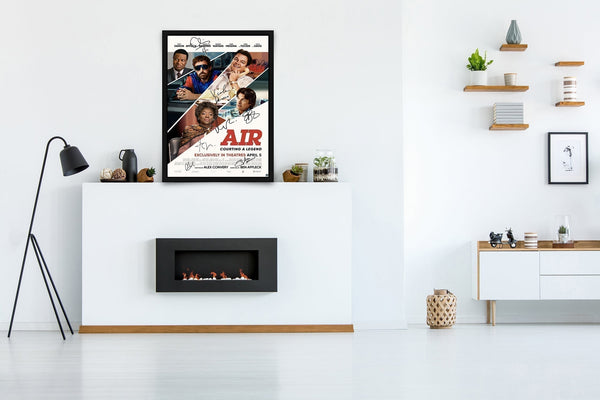 Air Signed Poster with COA