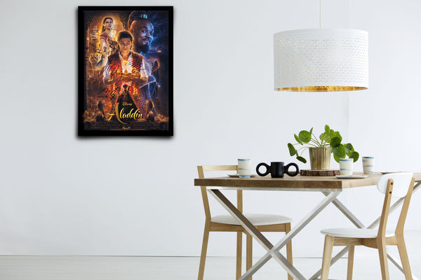 Aladdin (2019) - Signed Poster + COA