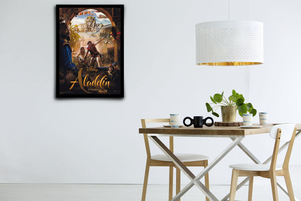 Aladdin (2019) - Signed Poster + COA