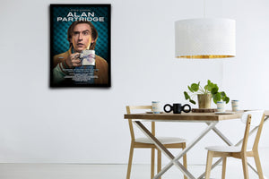 Alan Partridge: Alpha Papa Signed Poster with COA