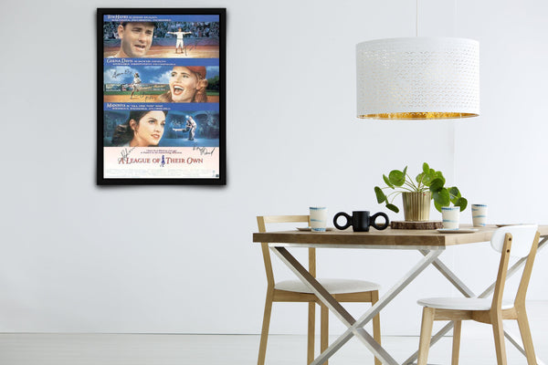 A League of Their Own Signed Poster with COA