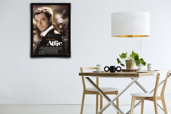 Alfie (2004) Signed Poster with COA