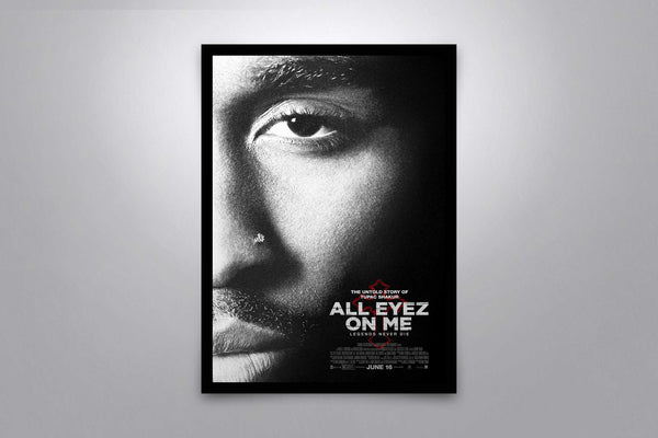 All Eyez on Me Signed Poster with COA